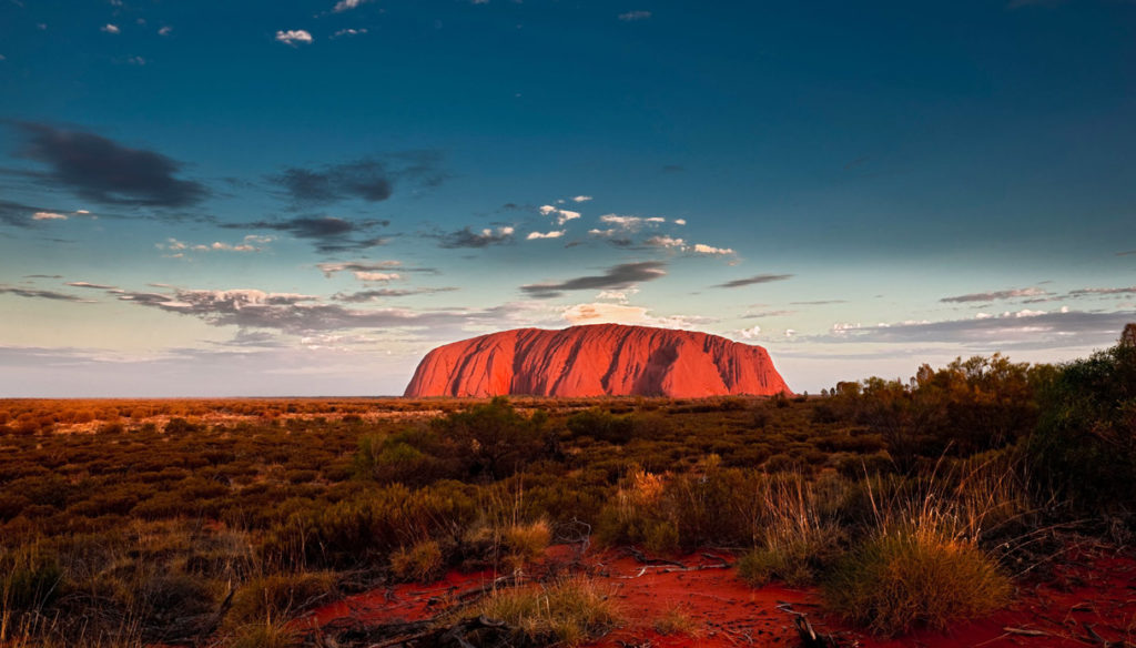 combattere l'ansia viaggiando Uluru